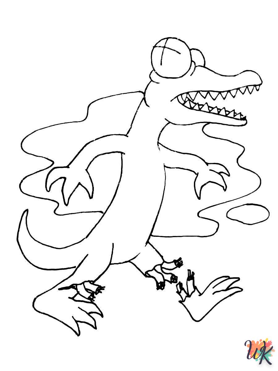 free Rainbow Friends coloring pages