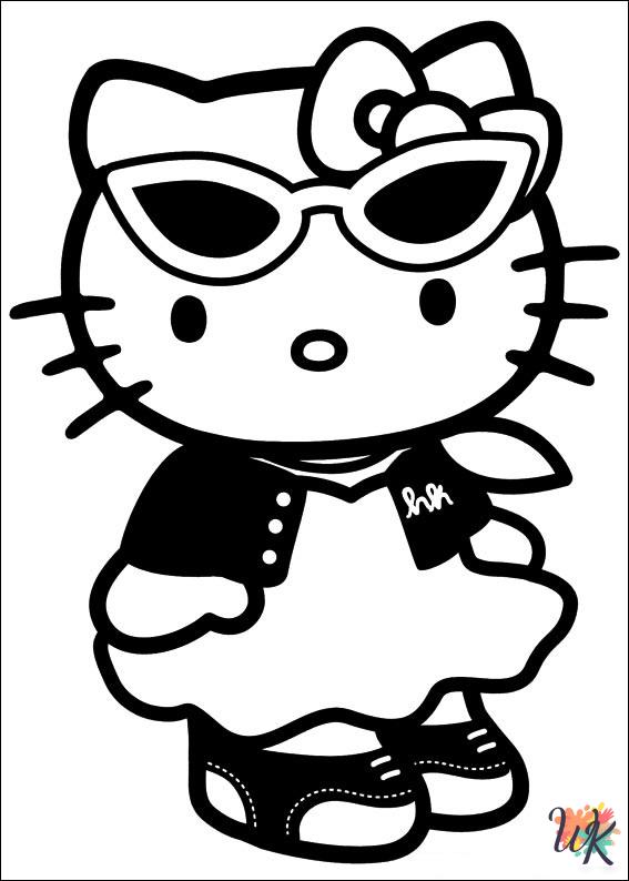 Sanrio coloring pages to print