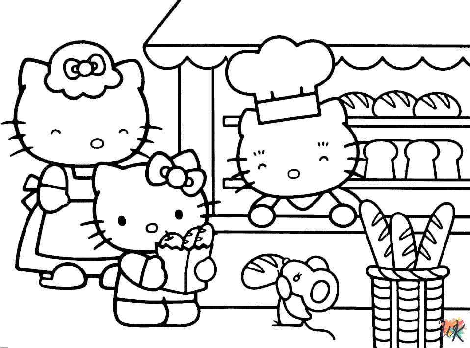 merry Sanrio coloring pages
