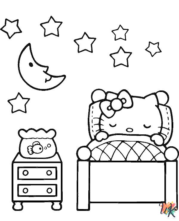 cute coloring pages Sanrio