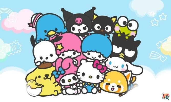 85 Sanrio coloring pages