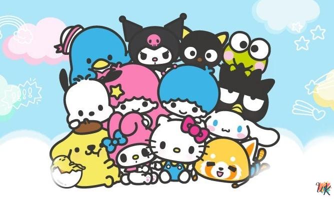 Sanrio coloring pages 1 Sanrio coloring pages