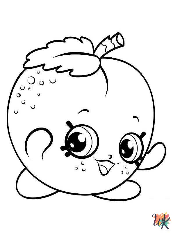 free printable Shopkins coloring pages