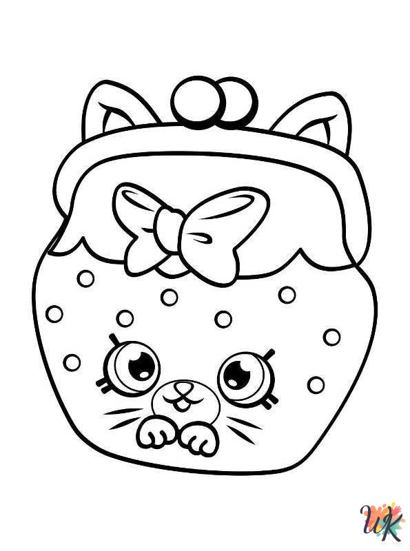 free printable Shopkins coloring pages