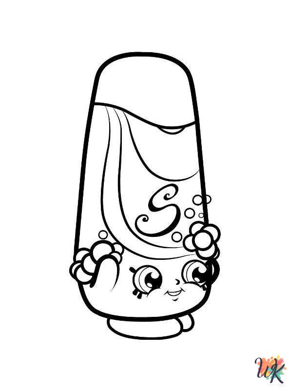 printable Shopkins coloring pages for adults