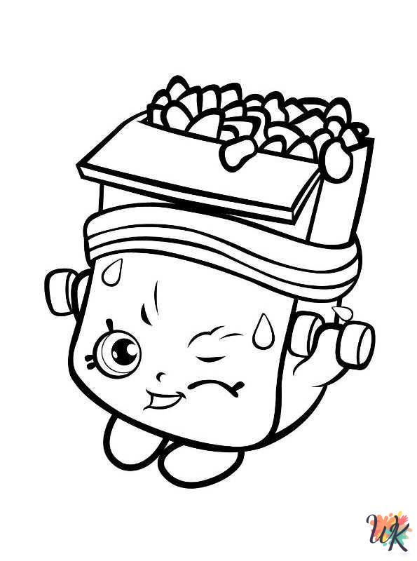 printable coloring pages Shopkins