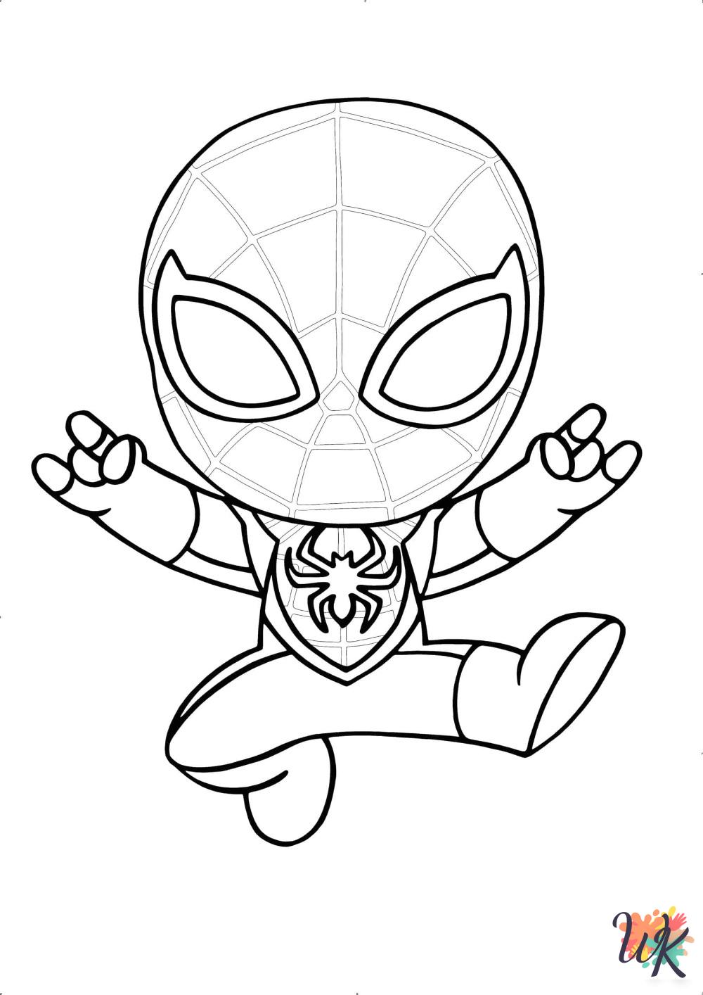 printable coloring pages Superhero