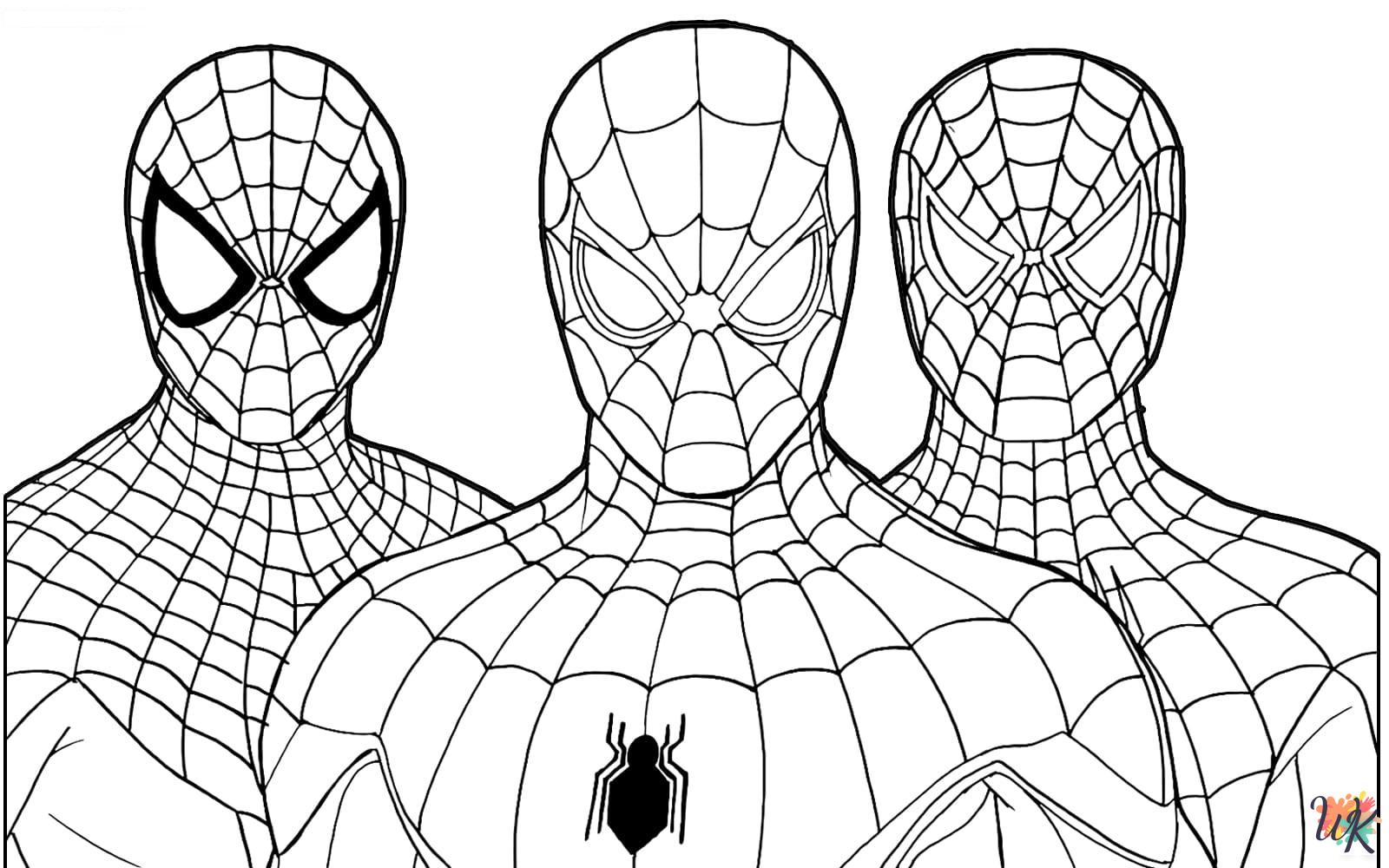 free Superhero coloring pages 1