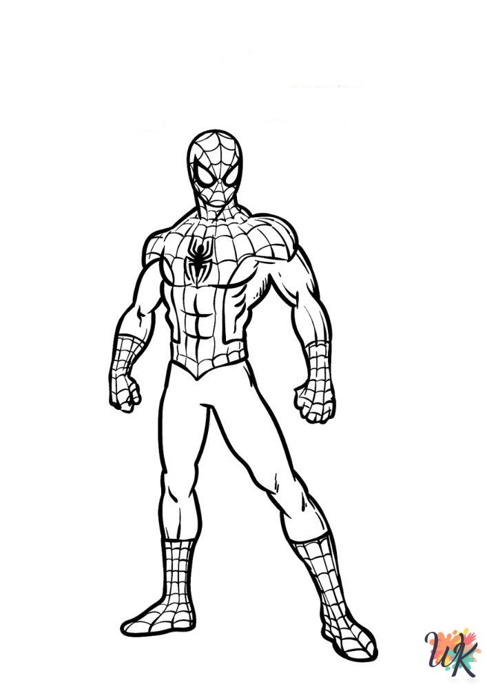 free Superhero coloring pages for kids 2