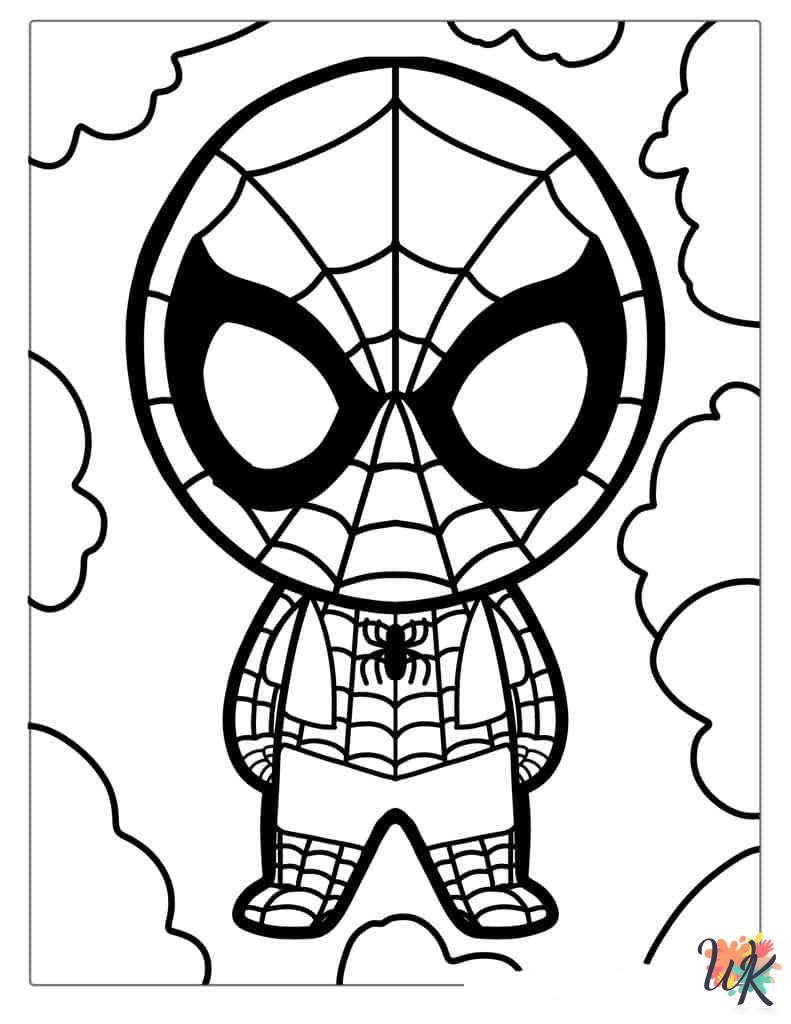 Spiderman coloring pages free printable