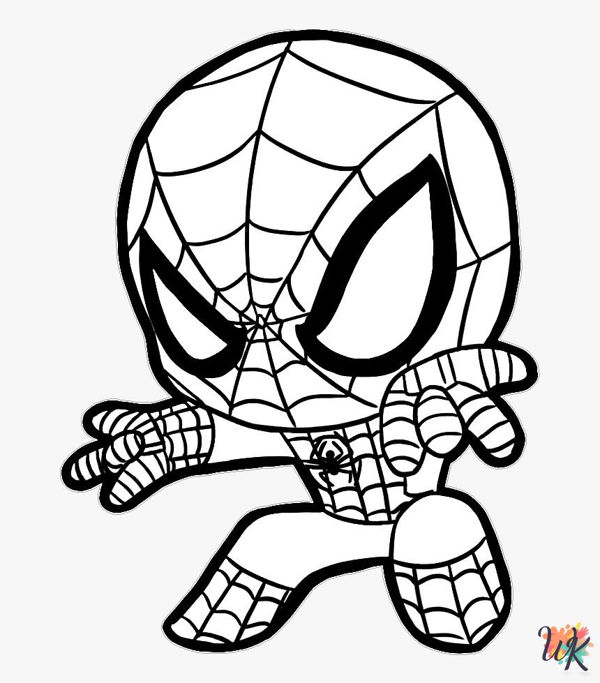 coloring pages printable Superhero 3