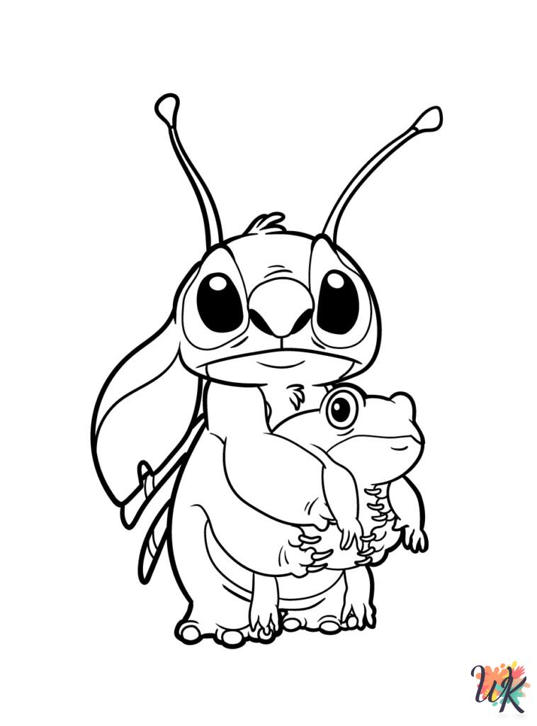 53 Stitch Coloring Pages For Kids - ColoringPagesWK.com