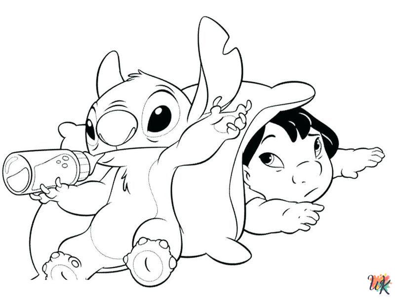 merry Stitch coloring pages