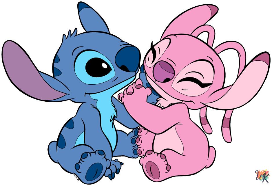 53 Stitch coloring pages