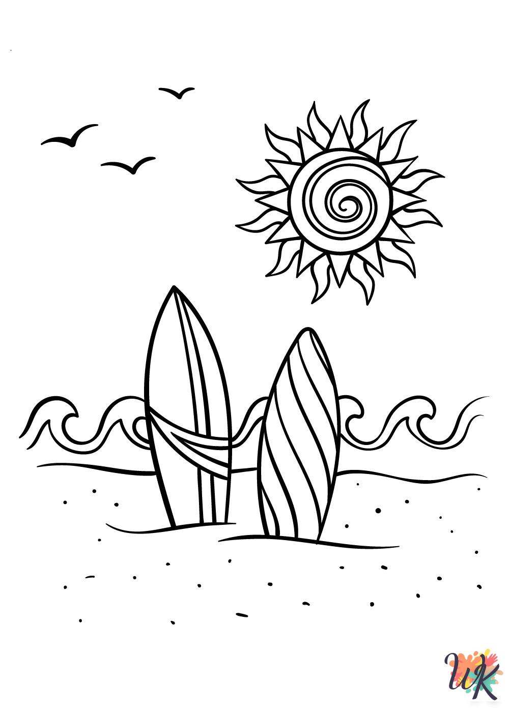 adult coloring pages Summer