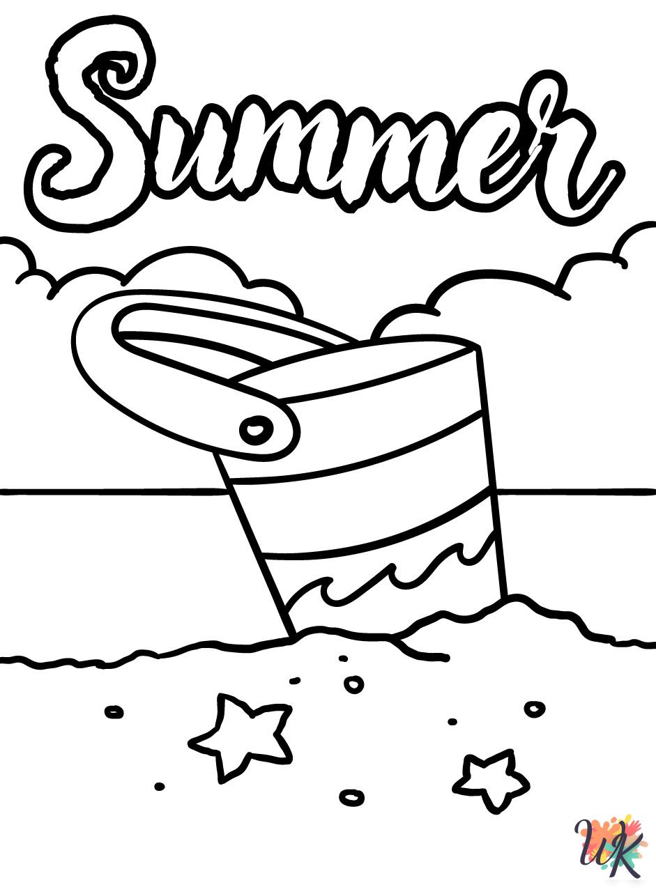 Summer Coloring Pages 5