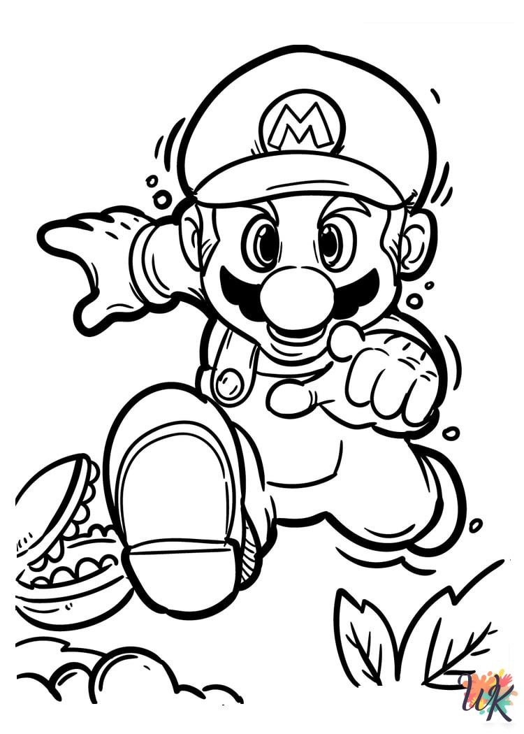 cute Super Mario Bros coloring pages
