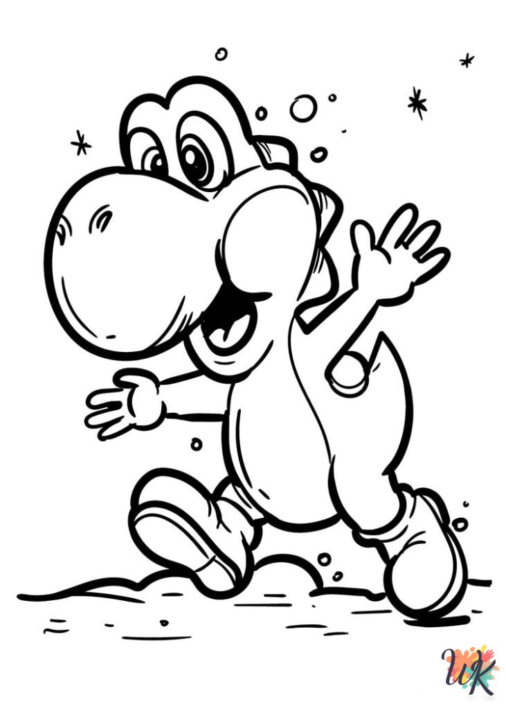 40 Super Mario Bros Coloring Pages For Kids - ColoringPagesWK