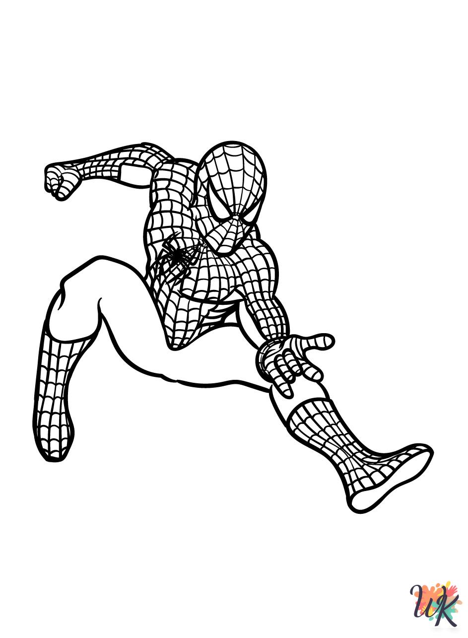 old-fashioned Superhero coloring pages