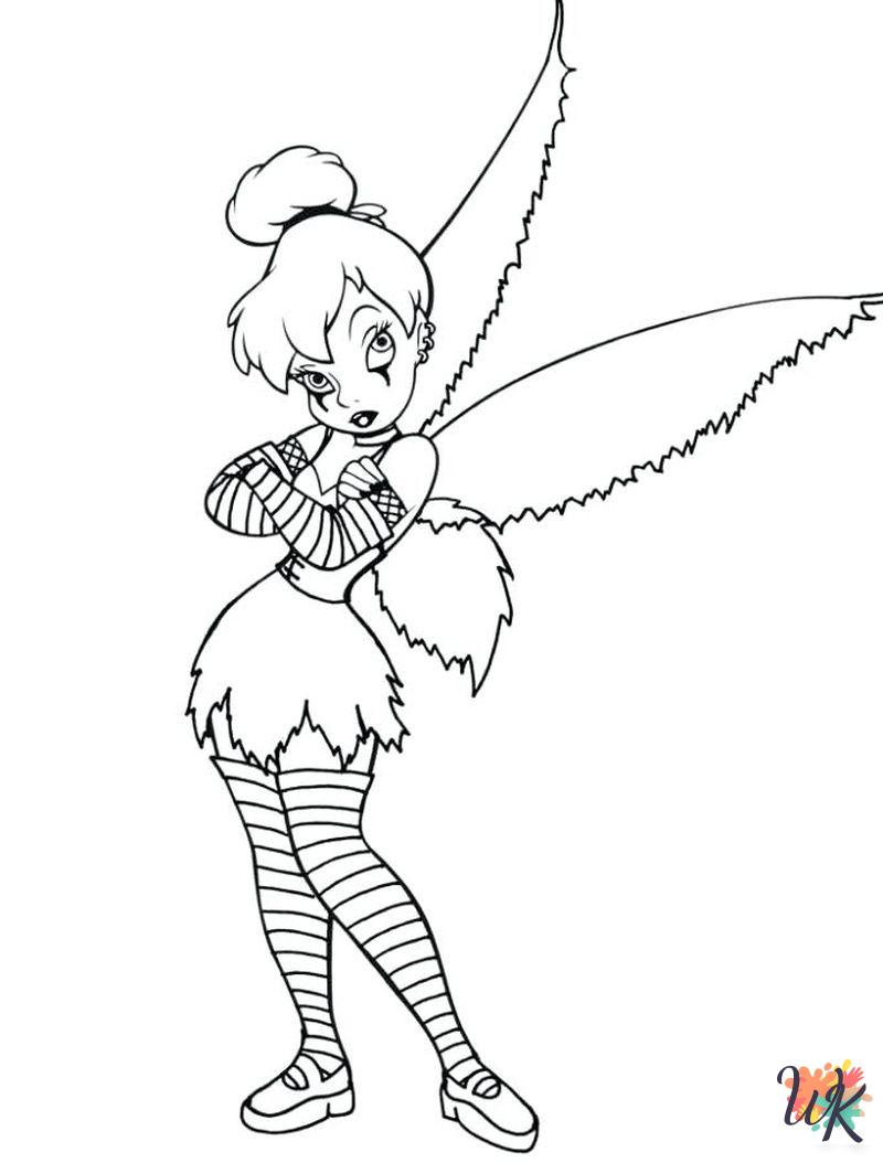 coloring Tinkerbell pages