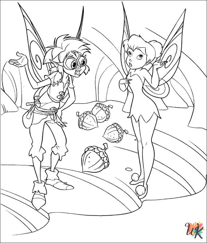 coloring pages for kids Tinkerbell