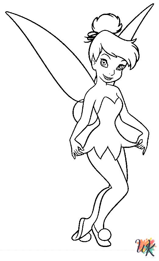 coloring pages for kids Tinkerbell