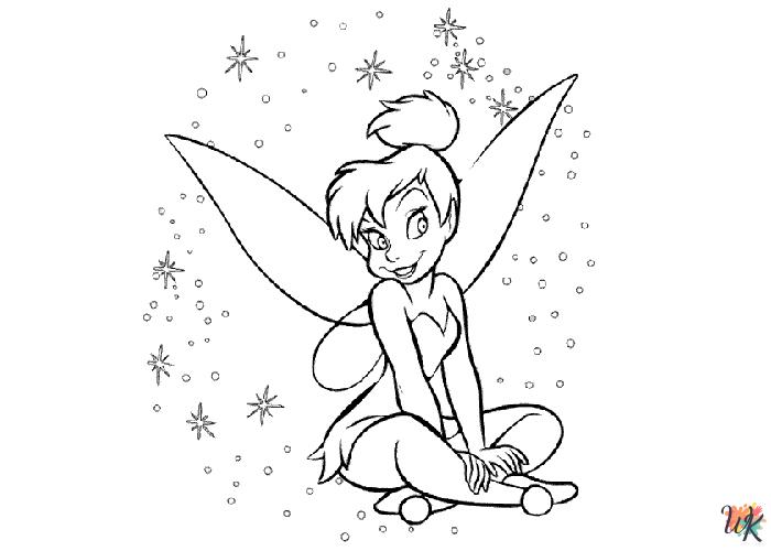 printable Tinkerbell coloring pages