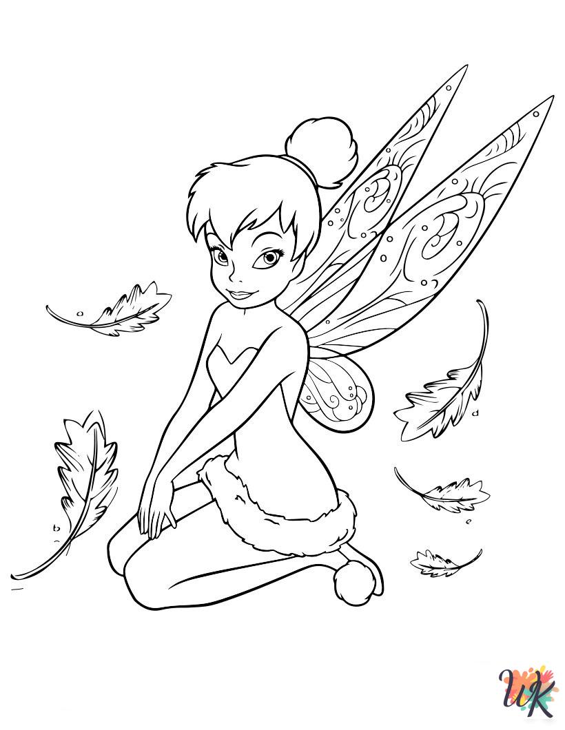 Tinkerbell coloring pages pdf