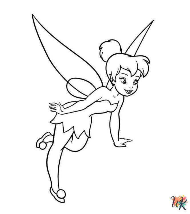 Tinkerbell adult coloring pages