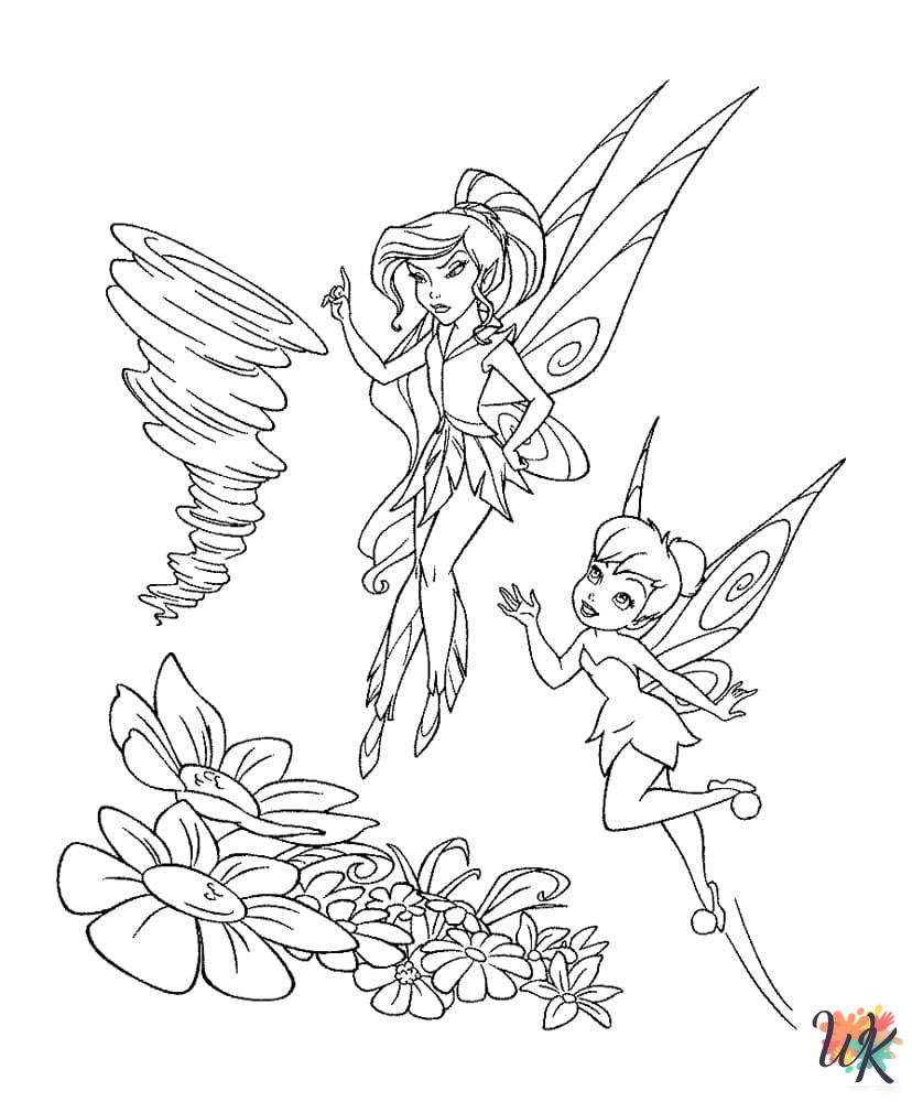 Tinkerbell free coloring pages