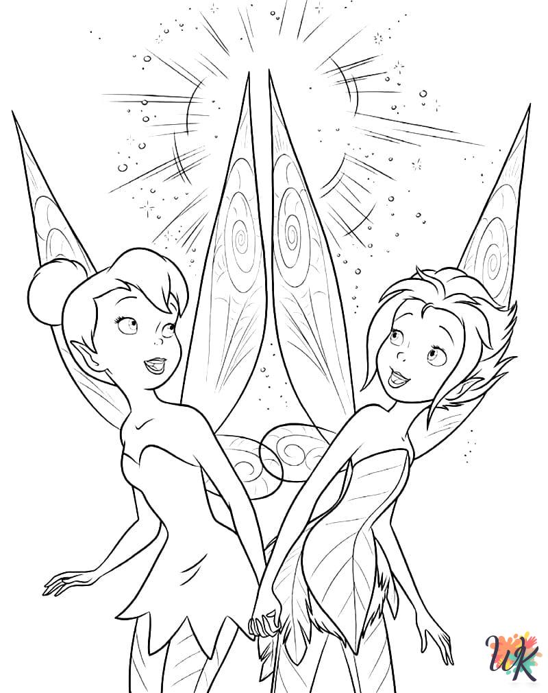 Tinkerbell coloring pages to print
