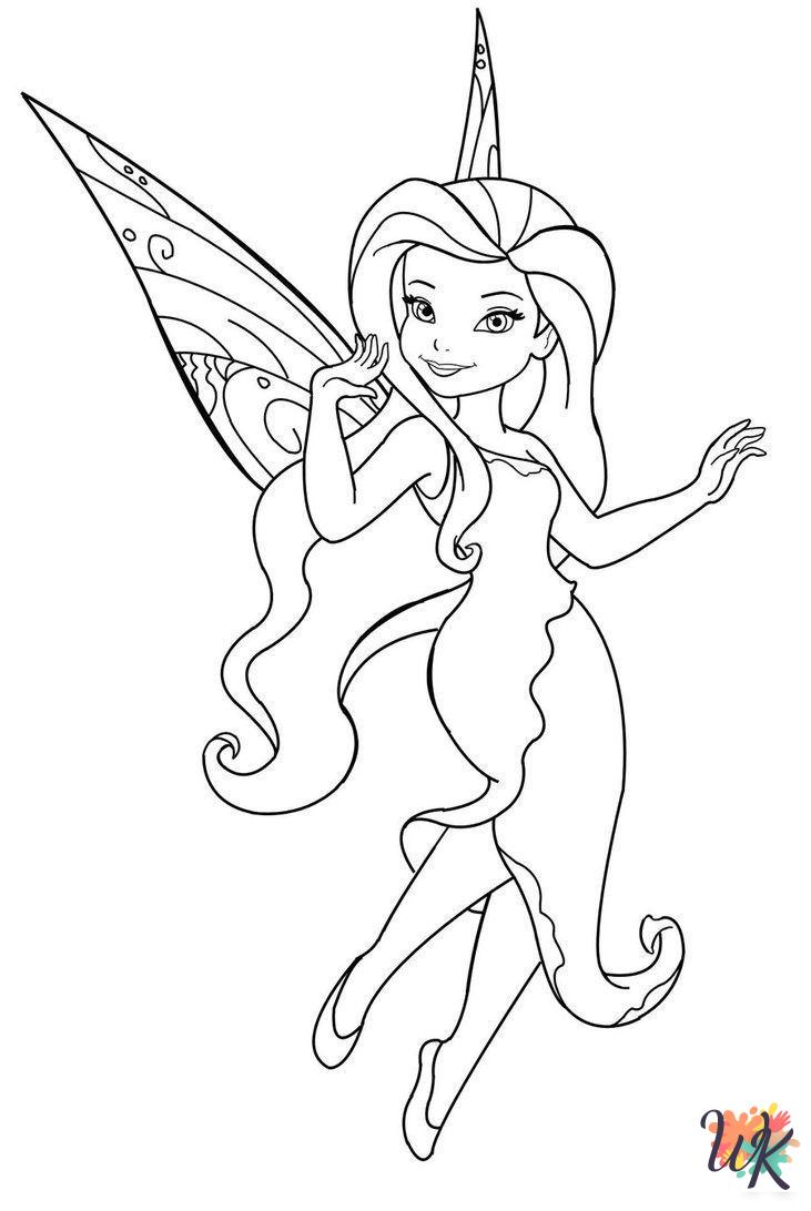 printable Tinkerbell coloring pages