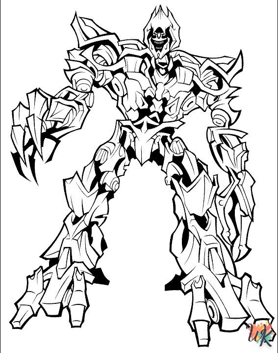 Transformers coloring pages free printable