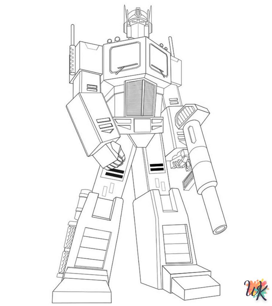 coloring pages for kids Transformers