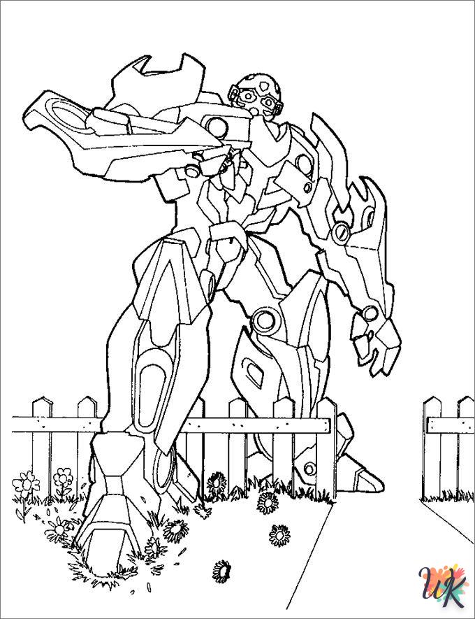 coloring Transformers pages