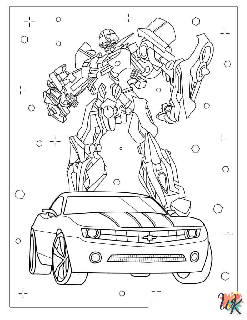 Transformers Coloring Pages Printable Bumblebee Transformers Coloring Pages Printable Bumblebee