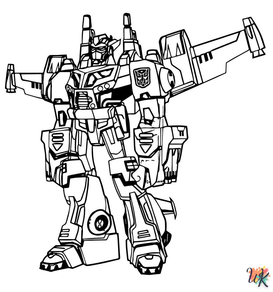Transformers printable coloring pages