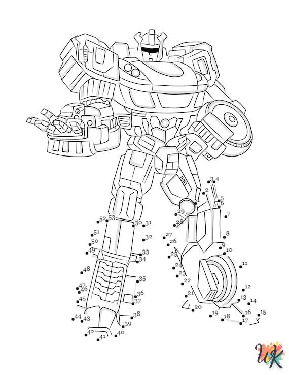 Transformers coloring pages pdf