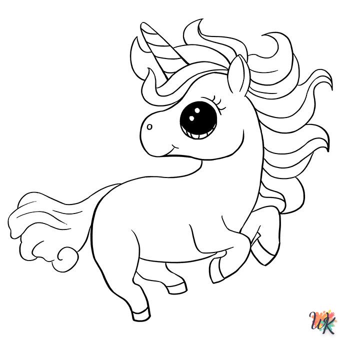 coloring Unicorn pages