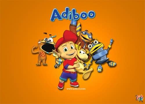 Adiboo coloring pages 1 Adiboo coloring pages