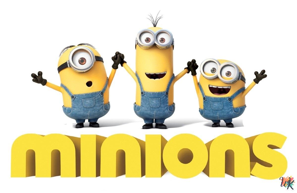 68 Minions coloring pages