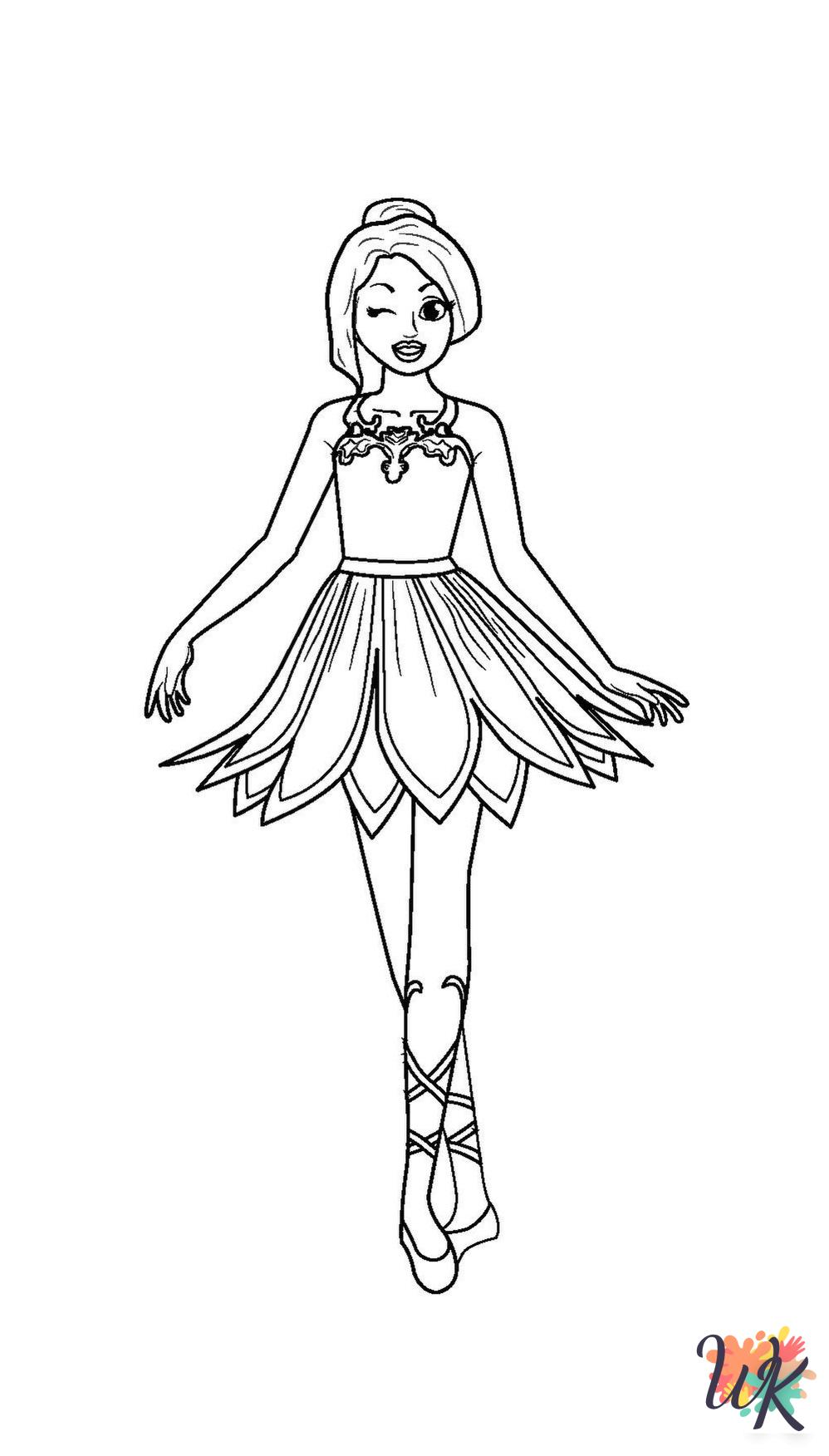 Ballerina Coloring Pages 13