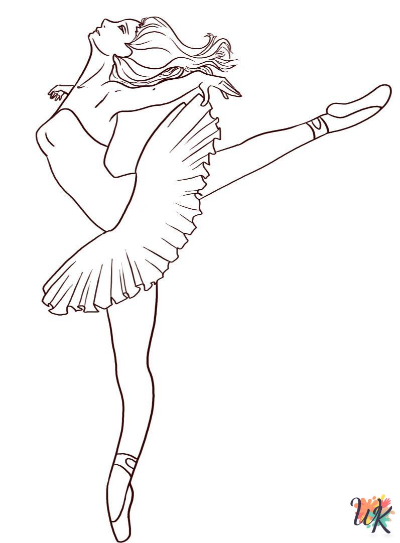 Ballerina Coloring Pages 24
