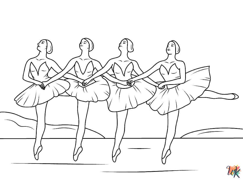 Ballerina Coloring Pages 25