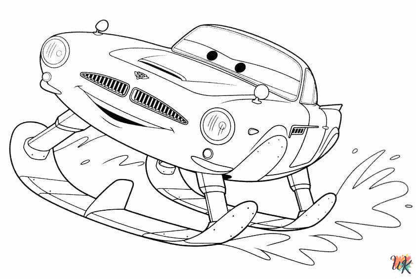 Cars Movie ornament coloring pages