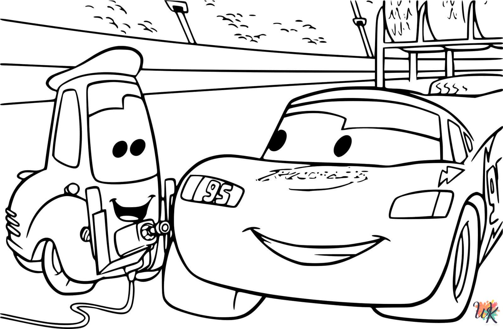 Cars Movie free coloring pages
