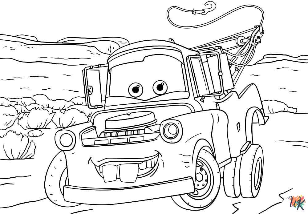free printable coloring pages Cars Movie