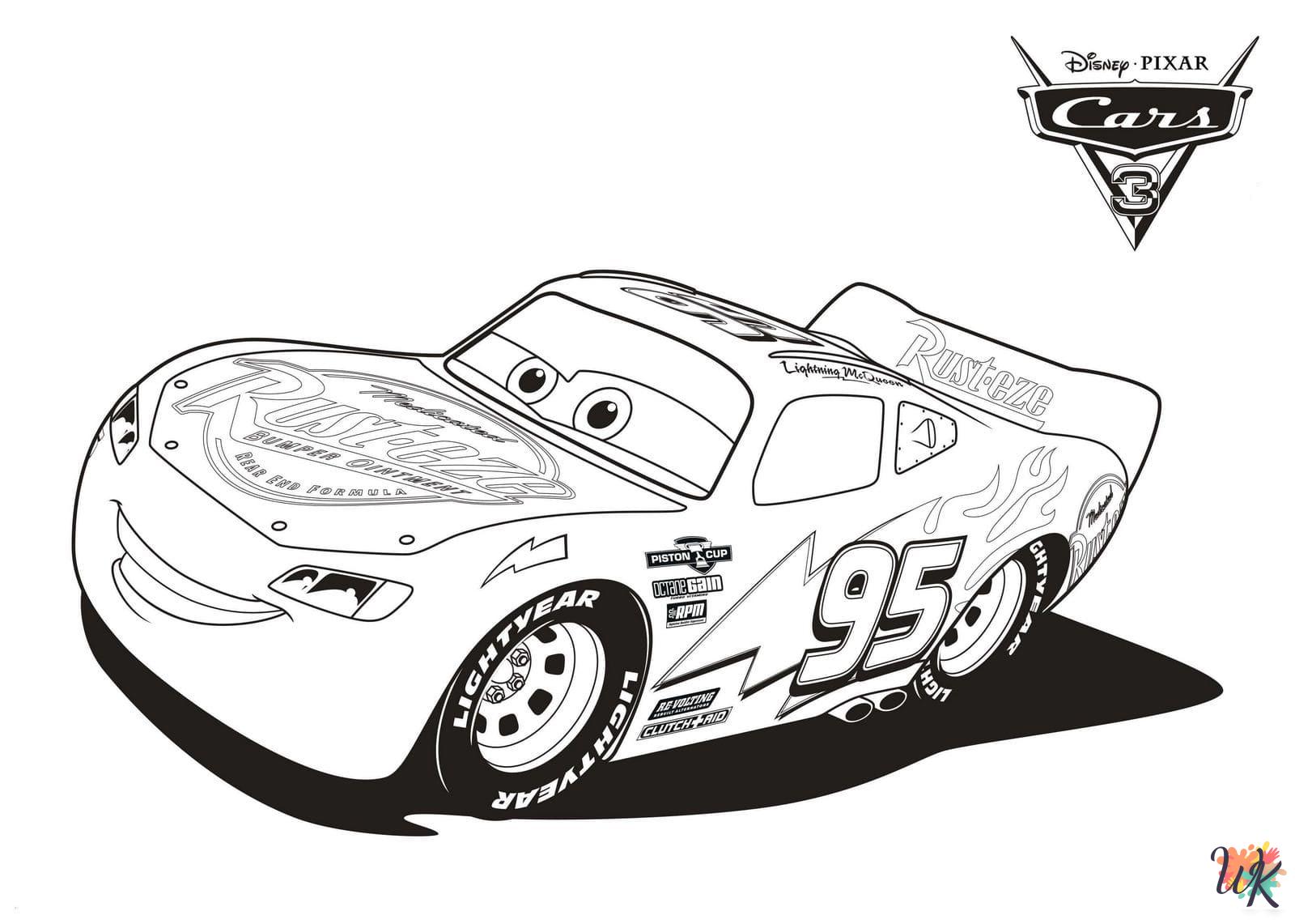 kids Cars Movie coloring pages
