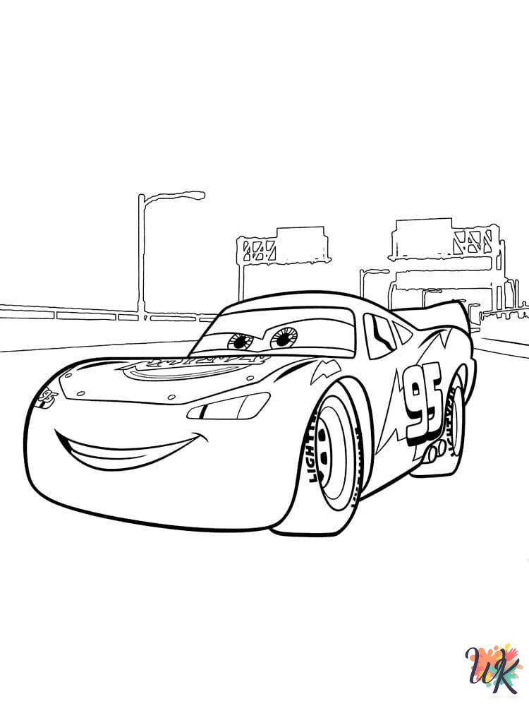 Cars Movie coloring pages pdf