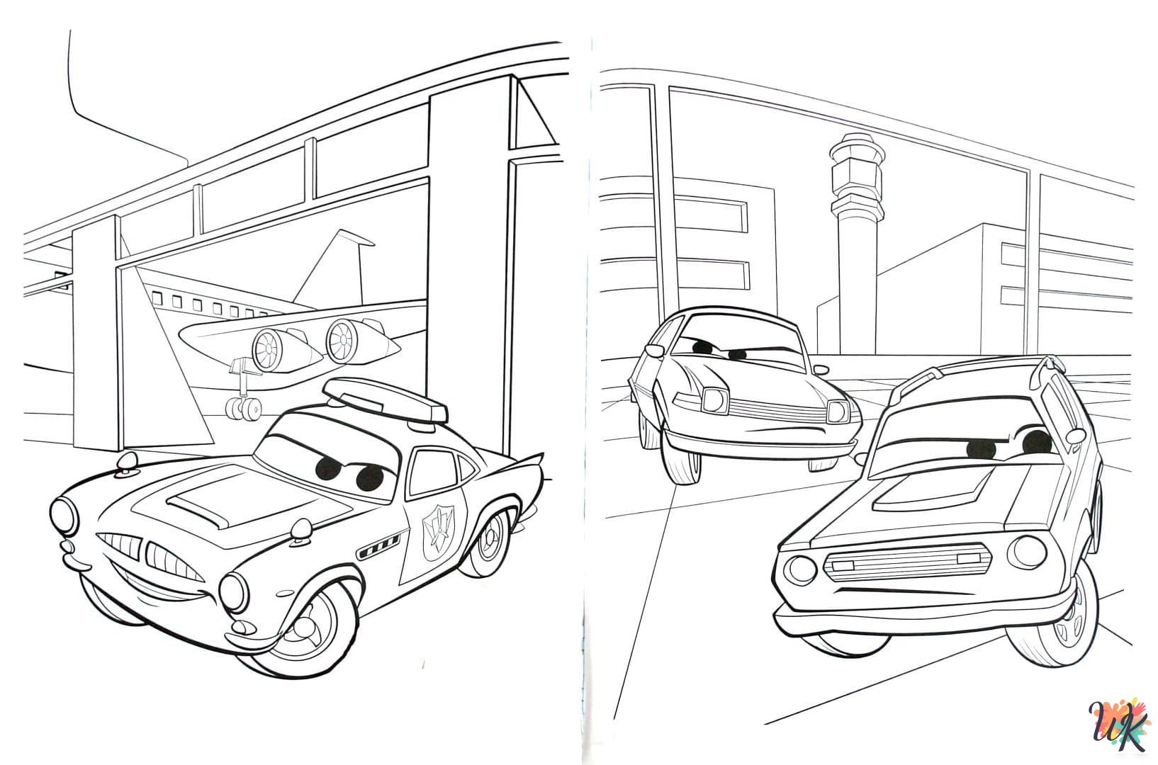 Cars Movie coloring pages for kids